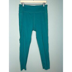 Tone It Up Women's XL Green Teal Ankle Length High-Rise Sculpt Leggings